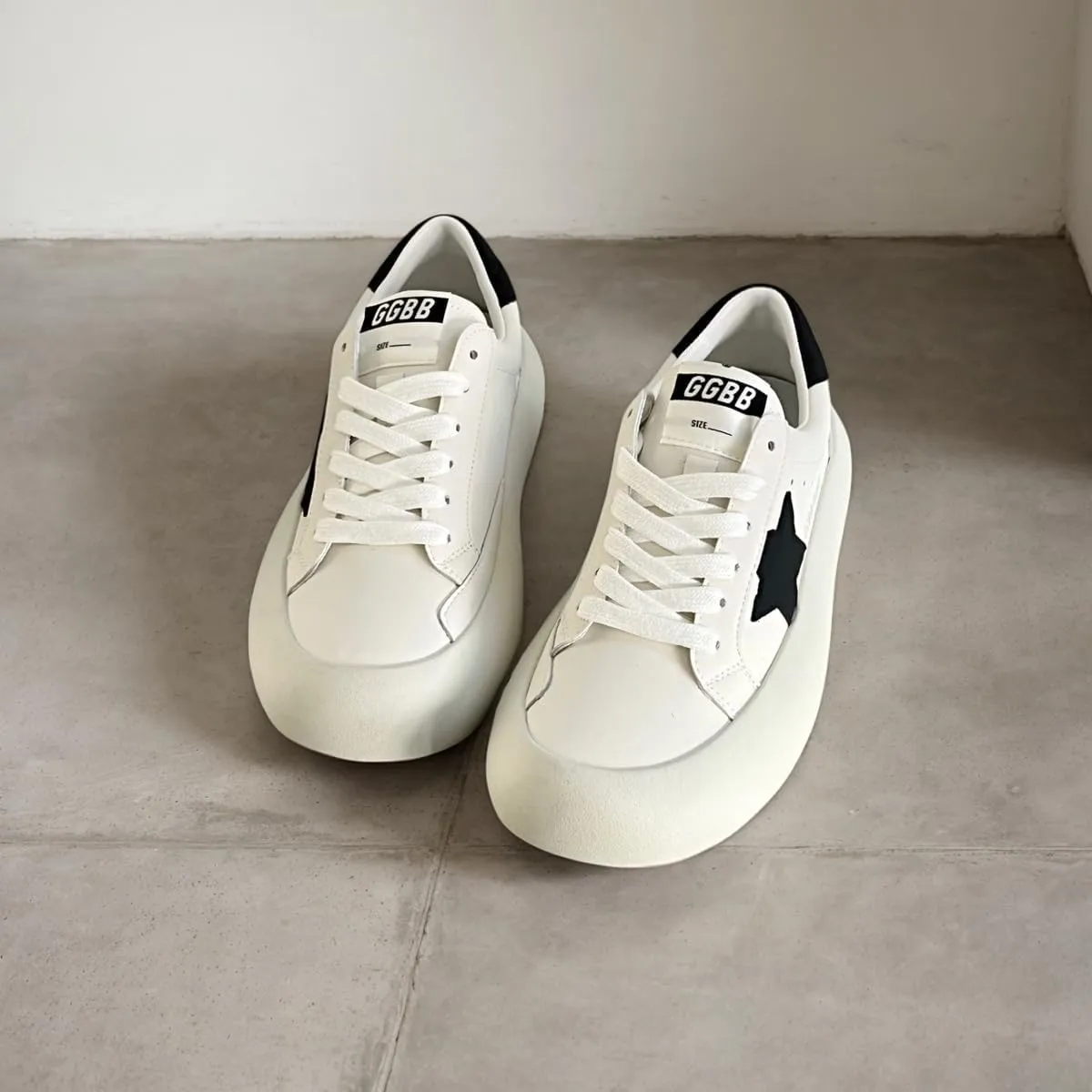 Women Retro Platform Sneakers, Y2K Star Patch Streetwear, Premium Leather Stylish Height Boost Casual School Shoes Teens
