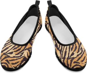 Women Slip On Shoes Sneakers for House Outdoor Breathable Lightweight Loafers Fashion Comfortable Sneakers Size 6-11 Black Sole