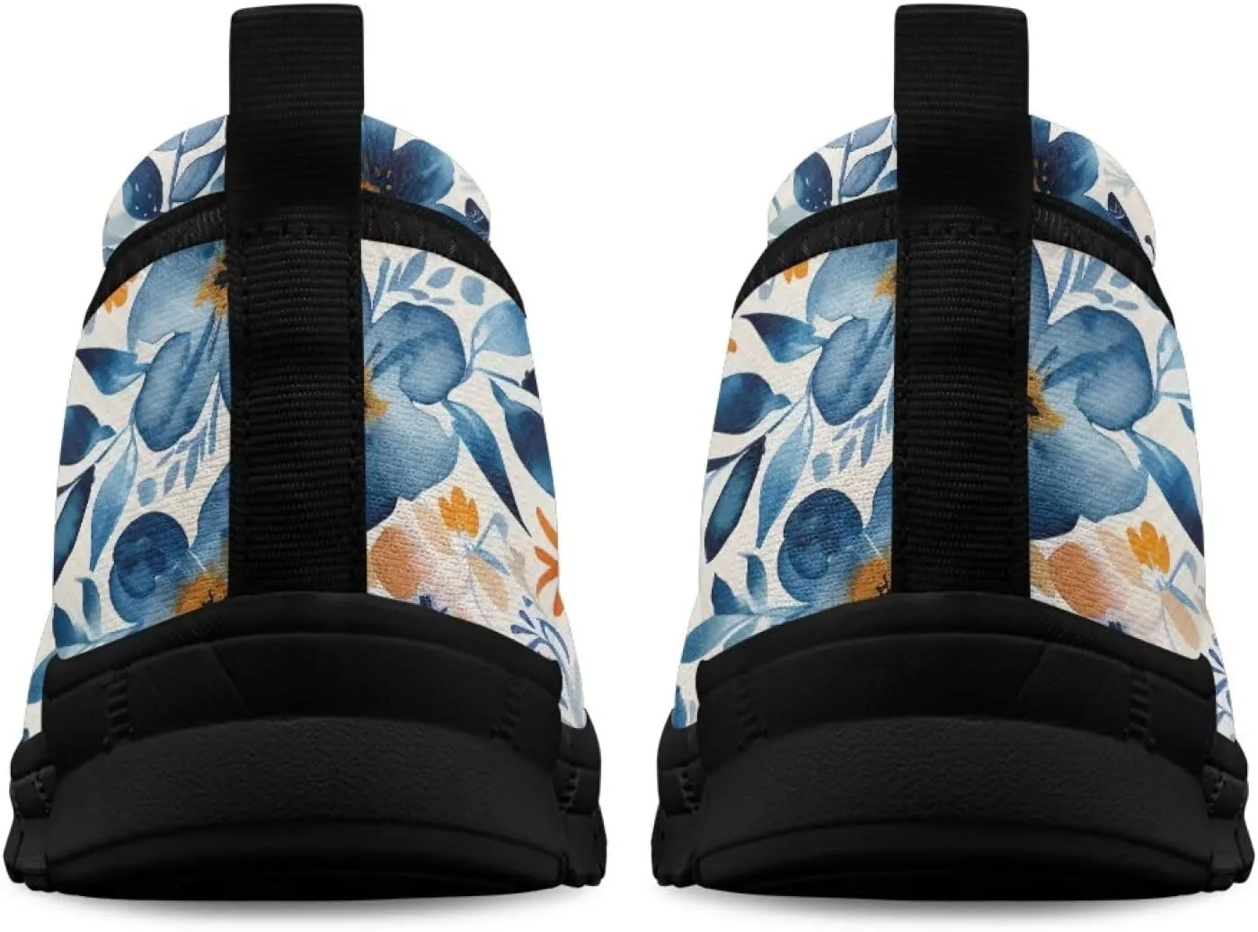 Women Slip On Shoes Sneakers for House Outdoor Breathable Lightweight Loafers Fashion Comfortable Sneakers Size 6-11 Black Sole