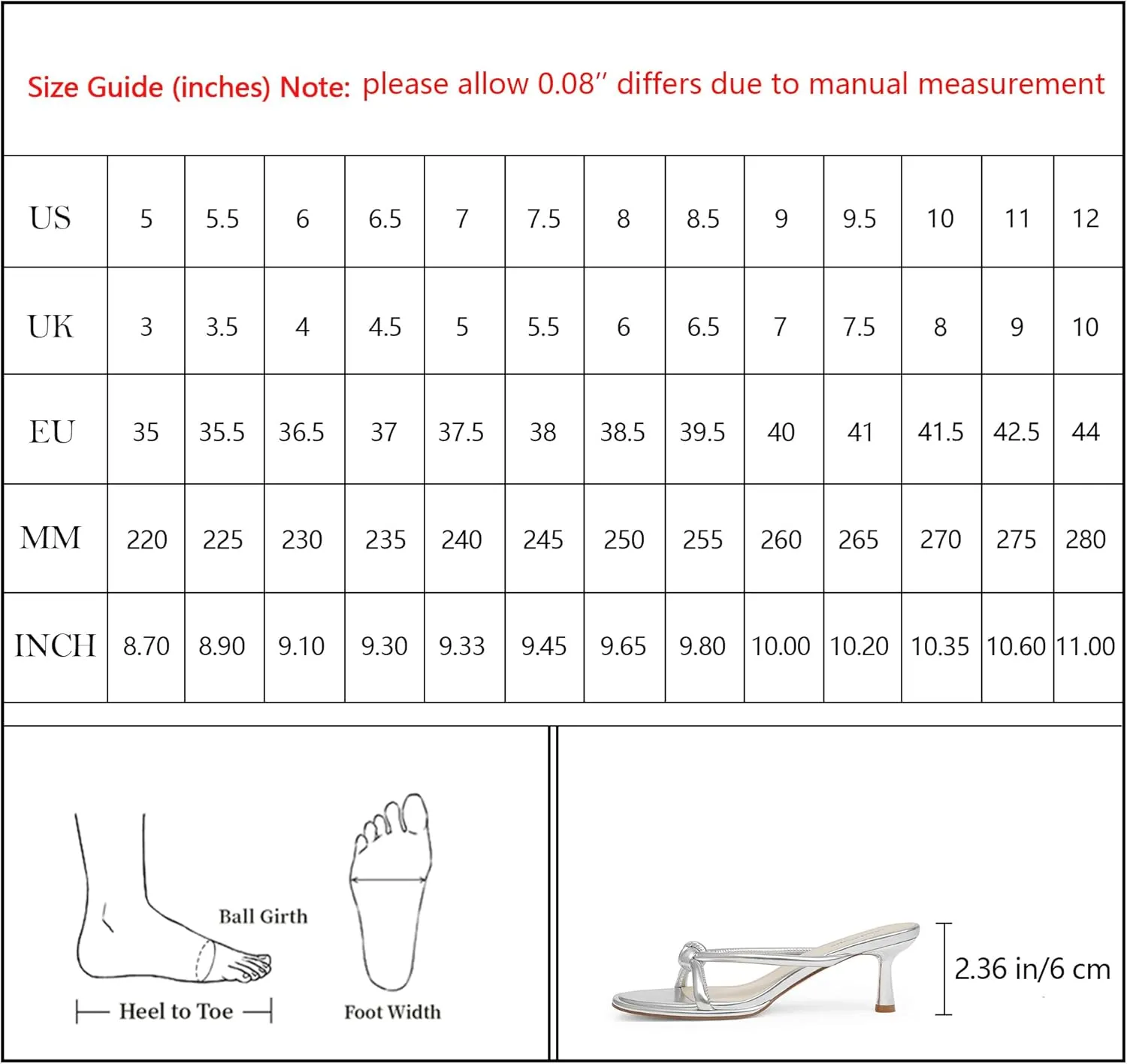 Womens Heeled Sandals Rounded Open Toe Kitten Heels Slip on Bow Mules Sandals Comfort Dress Party Shoes