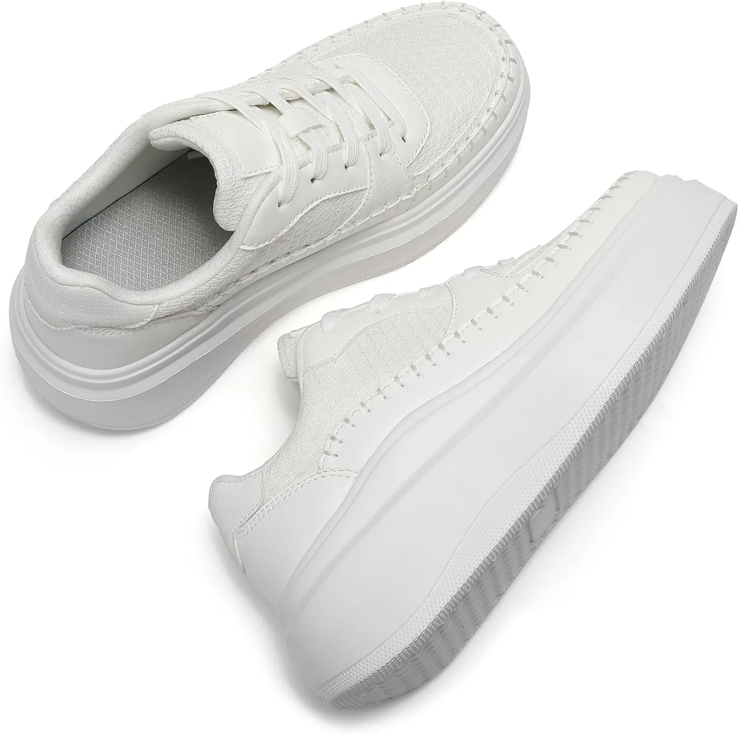 Women's Platform Fashion Shoes Classic Tennis Shoes Casual Walking Sneakers
