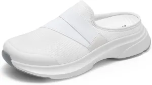 Women's Slip On Shoes Lightweight Walking Mules for Women House Slippers with Arch Support for Indoor and Outdoor