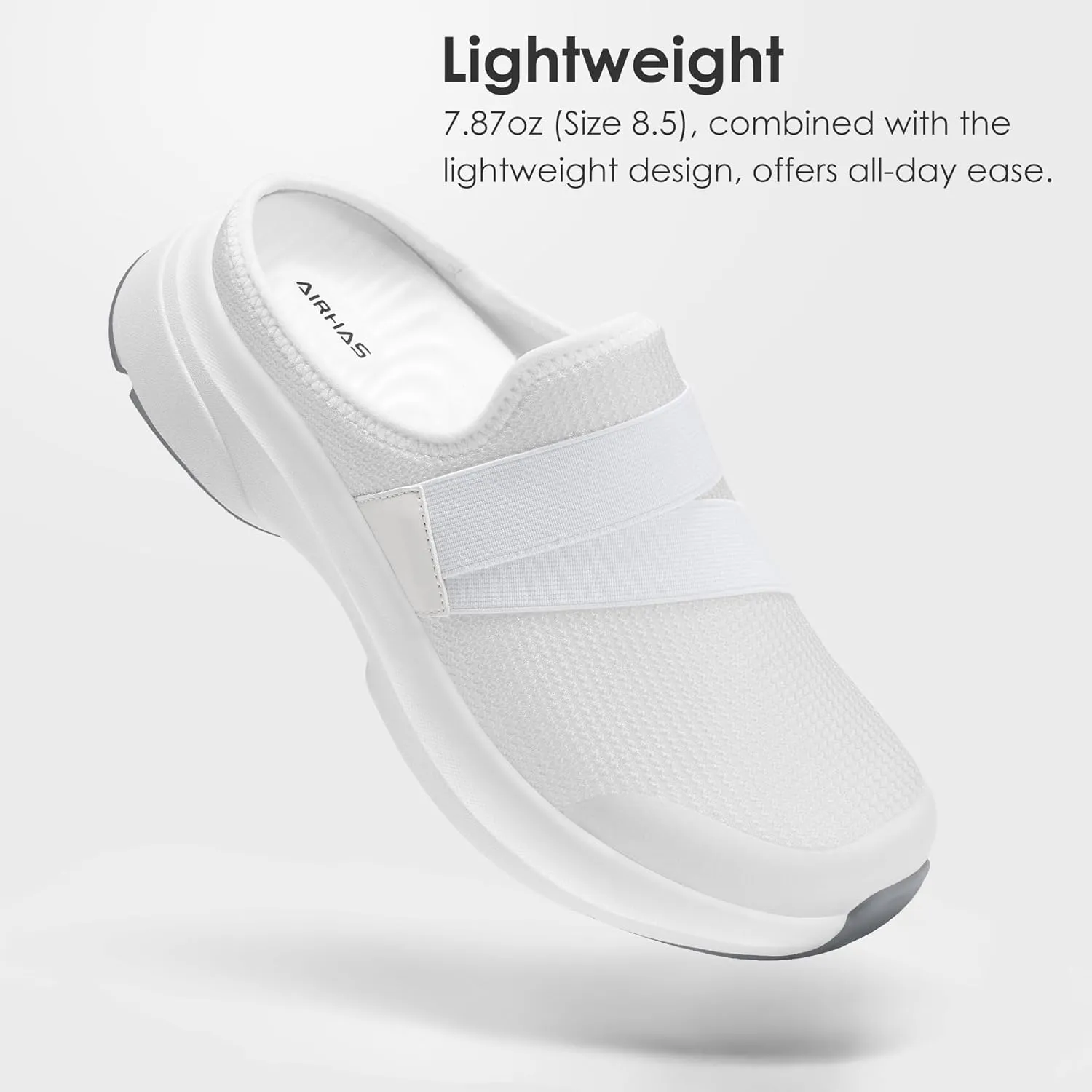 Women's Slip On Shoes Lightweight Walking Mules for Women House Slippers with Arch Support for Indoor and Outdoor