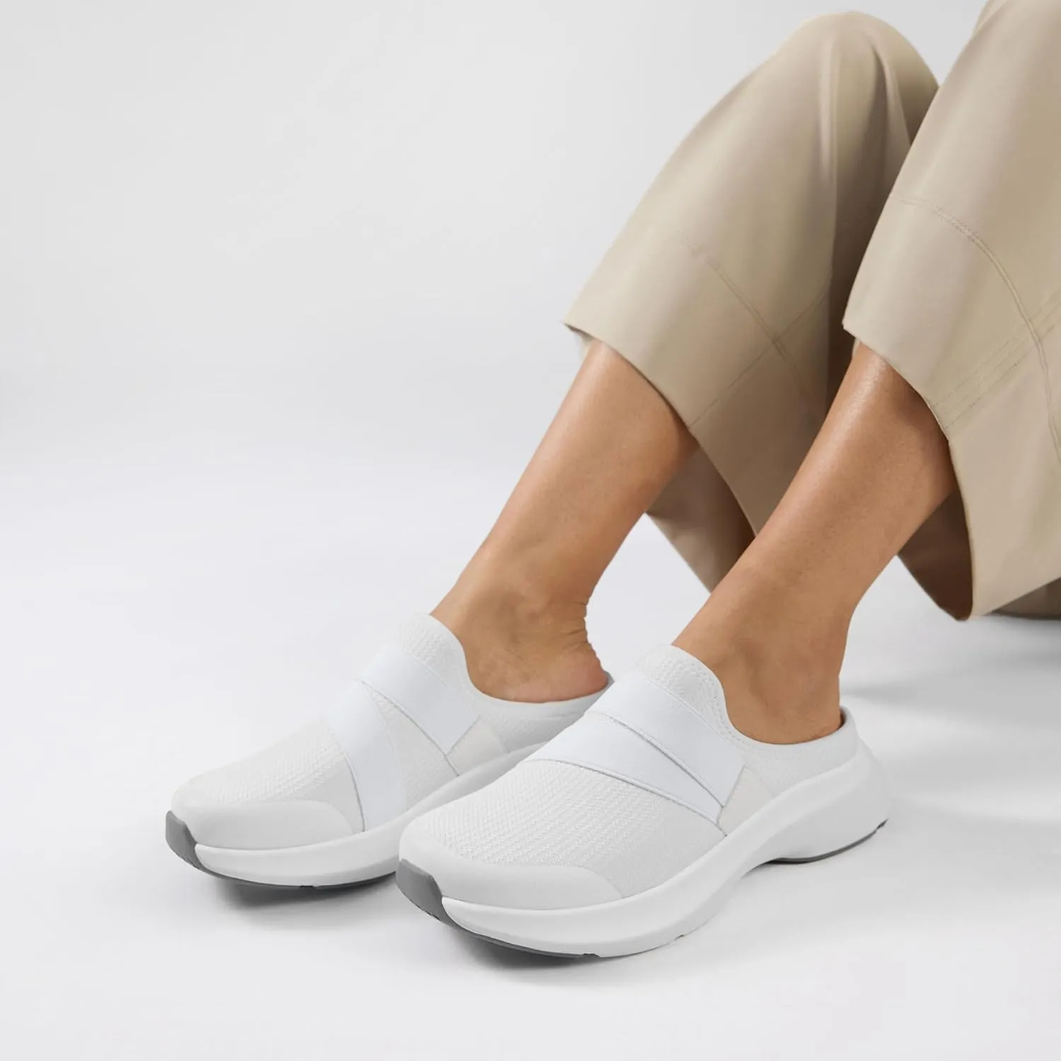 Women's Slip On Shoes Lightweight Walking Mules for Women House Slippers with Arch Support for Indoor and Outdoor