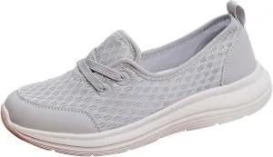 Women's Soft Sole Mesh Comfort Orthopedic Shoes Arch Support Comfort Wear Orthoture Walking Sneakers Slip On Sneaker