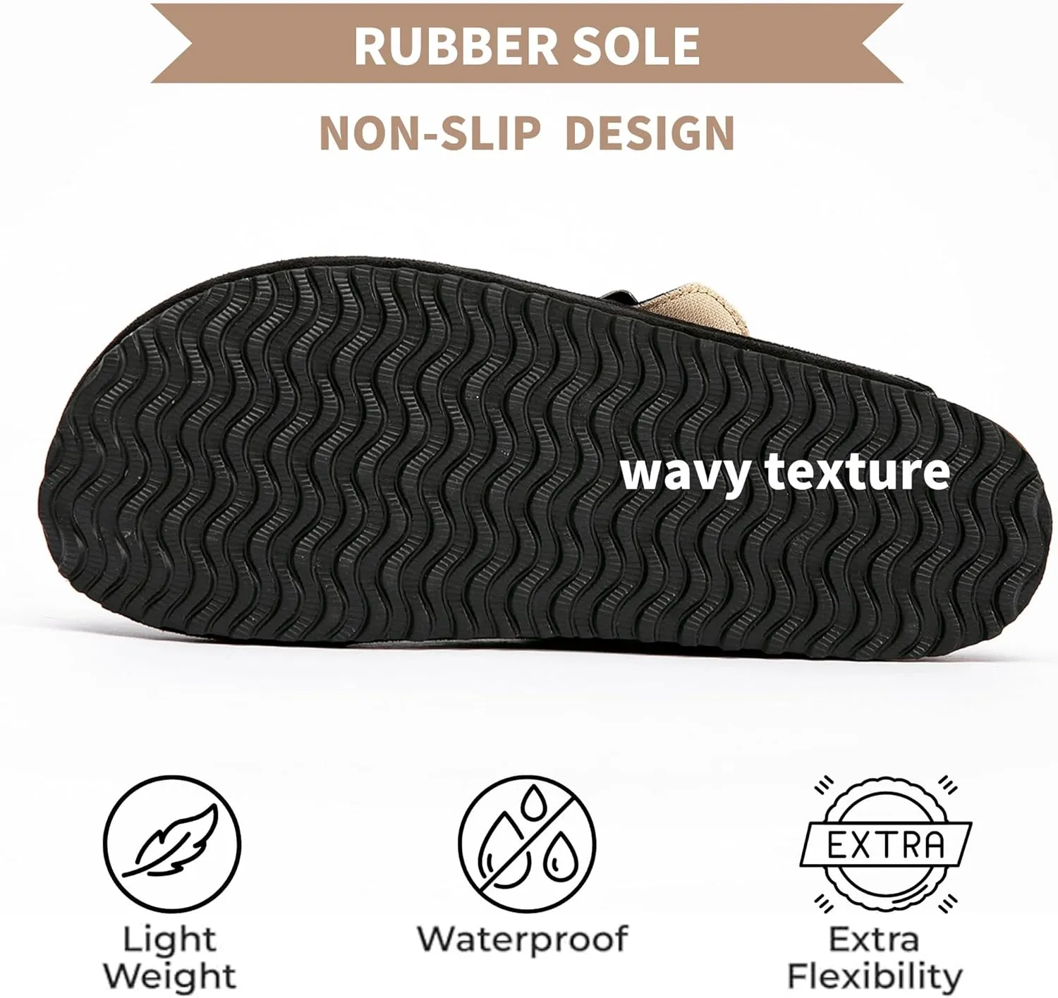 Women's Suede Clogs & Mules Stylish Leather Mules with Arch Support and Cork Footbed Couple's Clogs Shoes