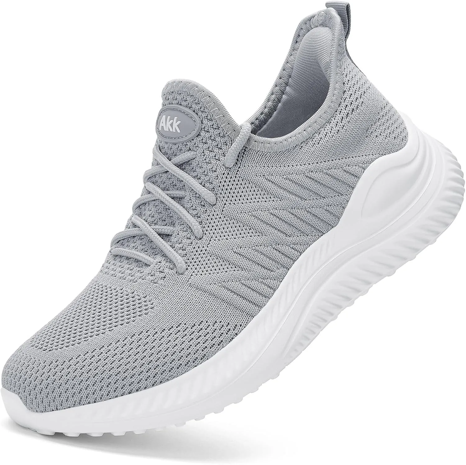 Womens Walking Tennis Shoes - Slip On Memory Foam Lightweight Casual Sneakers for Gym Travel Work