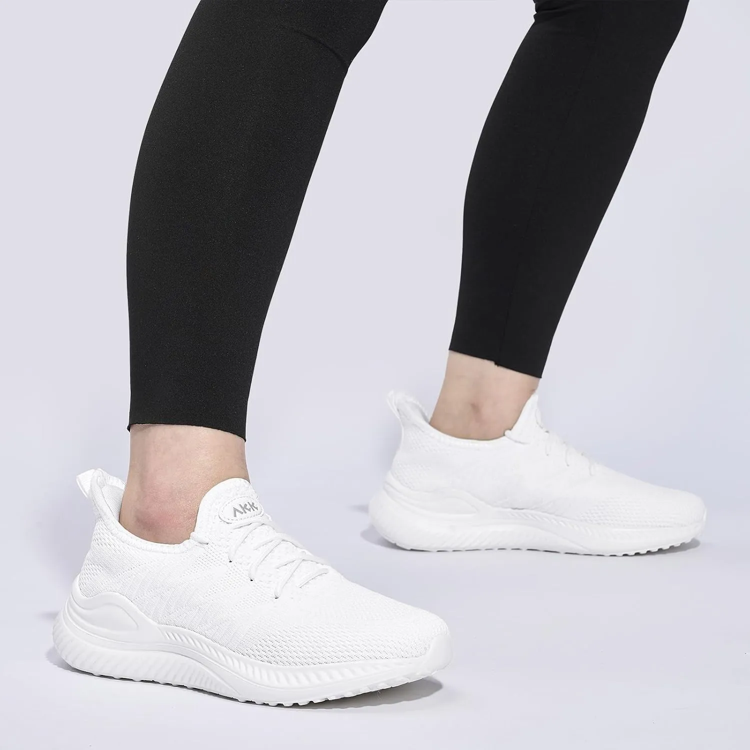 Womens Walking Tennis Shoes - Slip On Memory Foam Lightweight Casual Sneakers for Gym Travel Work