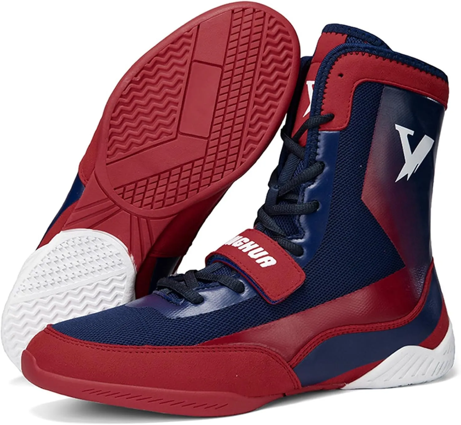 Wrestling Shoes Men Boxing Fitness Sports Boots High Top Weightlifting Powerlifting Sneakers