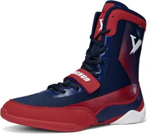Wrestling Shoes Men Boxing Fitness Sports Boots High Top Weightlifting Powerlifting Sneakers