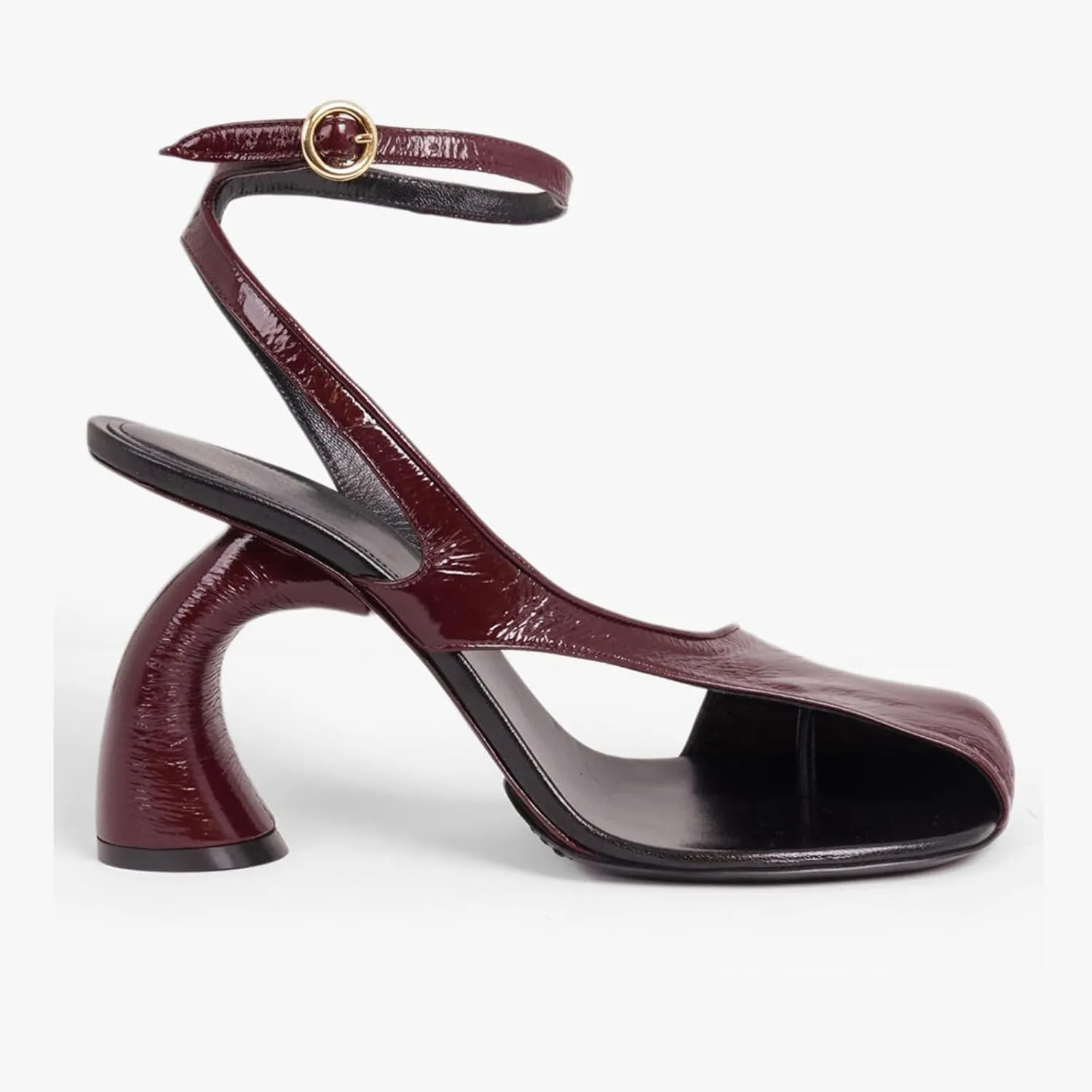 Yishaweiqi Women's Bridal Heeled Sandals Square Toe High Heels Ankle Strap Buckle Dress Pumps