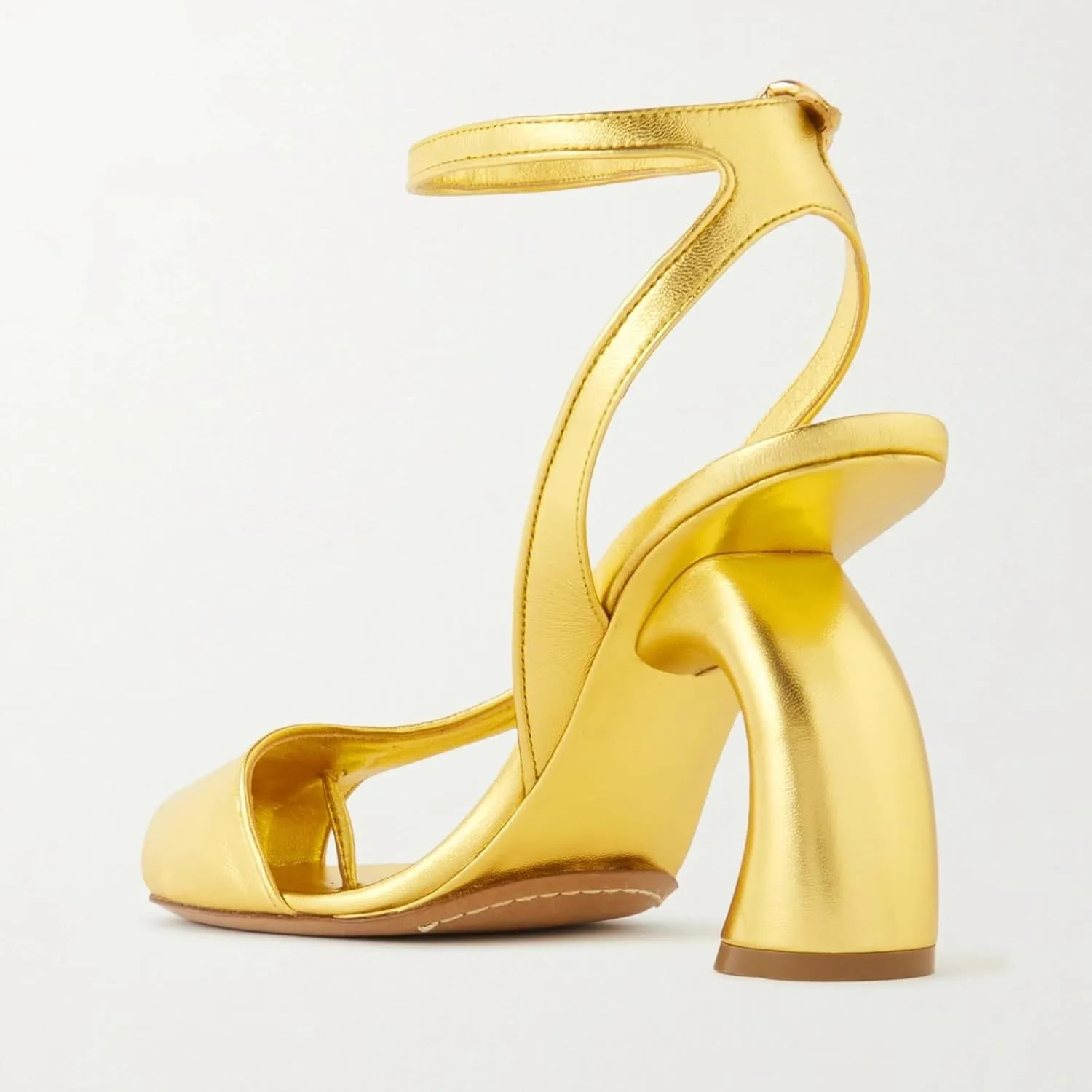 Yishaweiqi Women's Bridal Heeled Sandals Square Toe High Heels Ankle Strap Buckle Dress Pumps