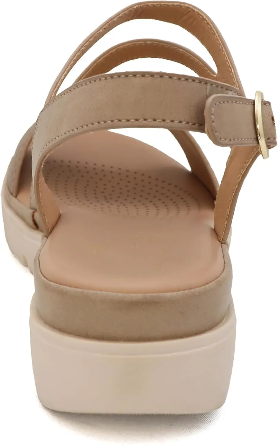 YOKI TUNSA-20 Women’s Comfort Strappy Wedge Sandals with Arch Support, Platform Sandals Women, Women's Sandals Dressy Comfortable, Summer Sandals